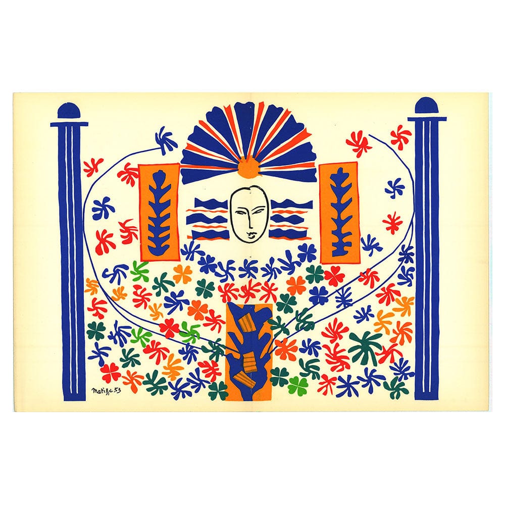 Henri Matisse; Apollon Thumbnail verve lithograph Edition: Vol. 9 No. 35-36