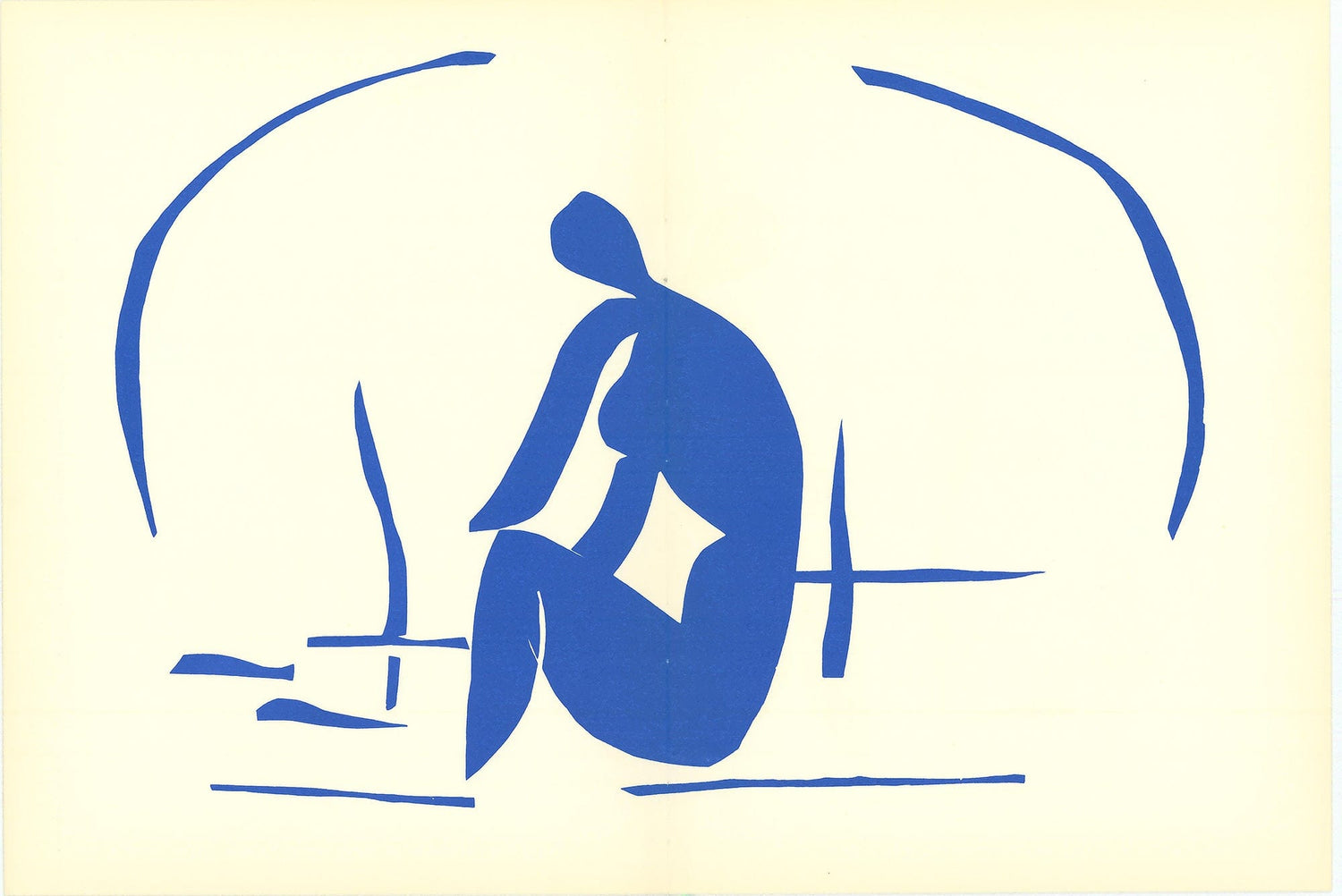 Henri Matisse; Baigneuse Dans Les Roseaux ZOOM Verve lithograph Edition: Vol. 9 No. 35-36