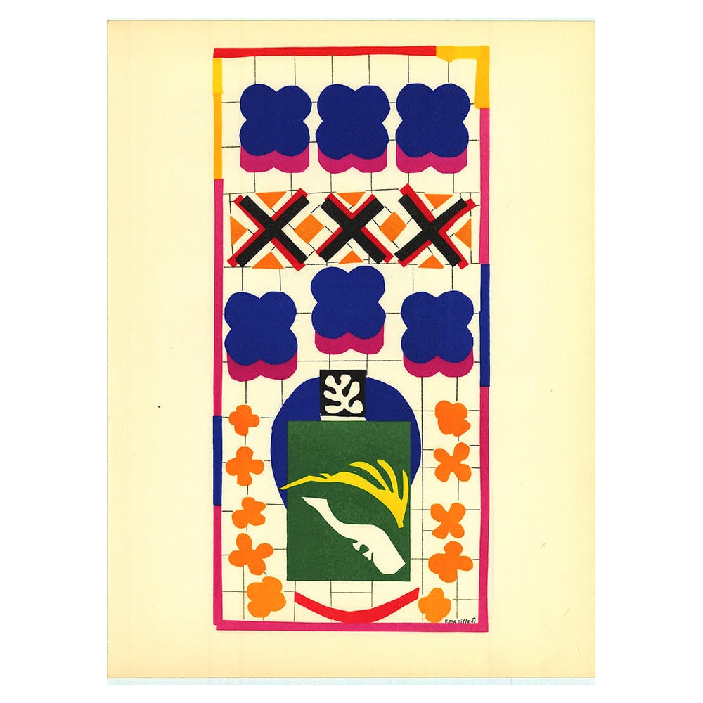 Henri Matisse; Chinese Fish Thumbnail verve lithograph Edition: Vol. 9 No. 35-36
