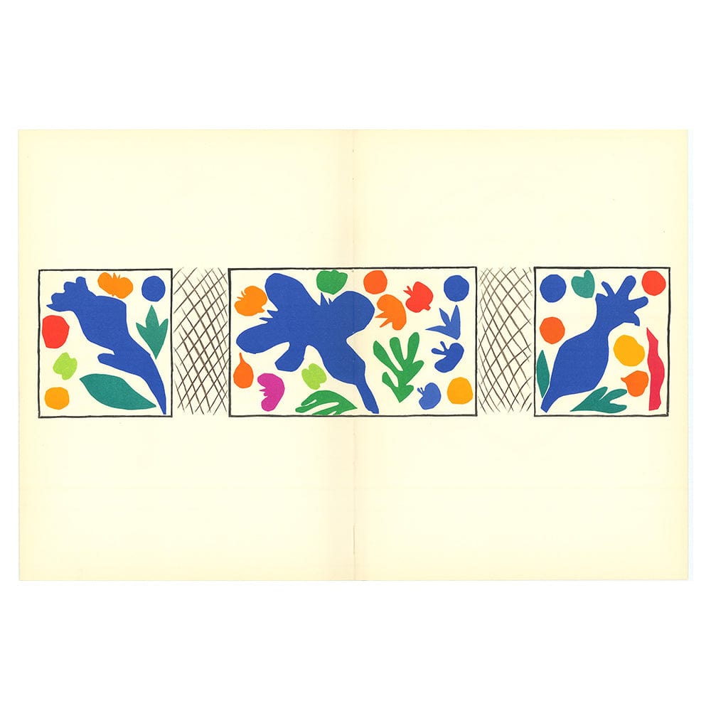 Henri Matisse; Cocquelicots Thumbnail Verve Lithograph Edition: Vol. 9 No. 35-36
