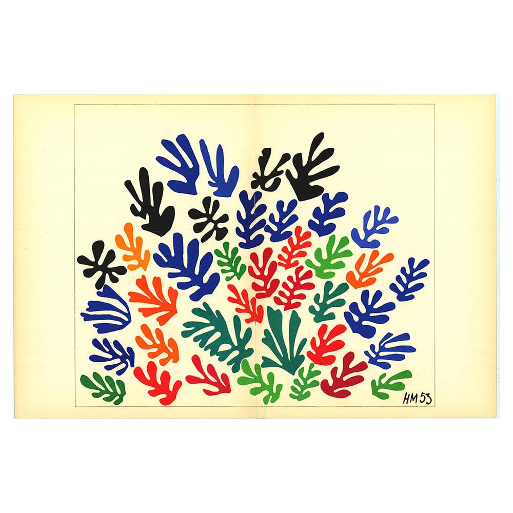 Henri Matisse; La Gerbe Thumbnail Verve Lithograph Edition: Vol. 9 No. 35-36
