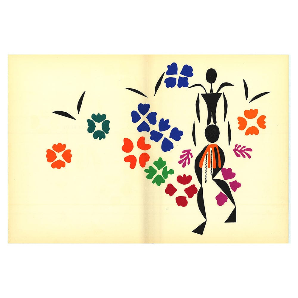 Henri Matisse; La Negresse Thumbnail Verve Edition: Vol. 9 No. 35-36 Lithograph
