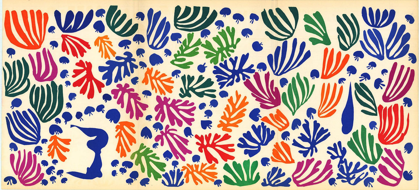 Matisse La Perruch et la Sirene Verve Lithograph Edition: Vol. 9 No. 35-36