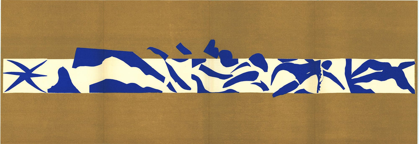 Henri Matisse; La Piscine II ZOOM Verve Lithograph Edition: Vol. 9 No. 35-36