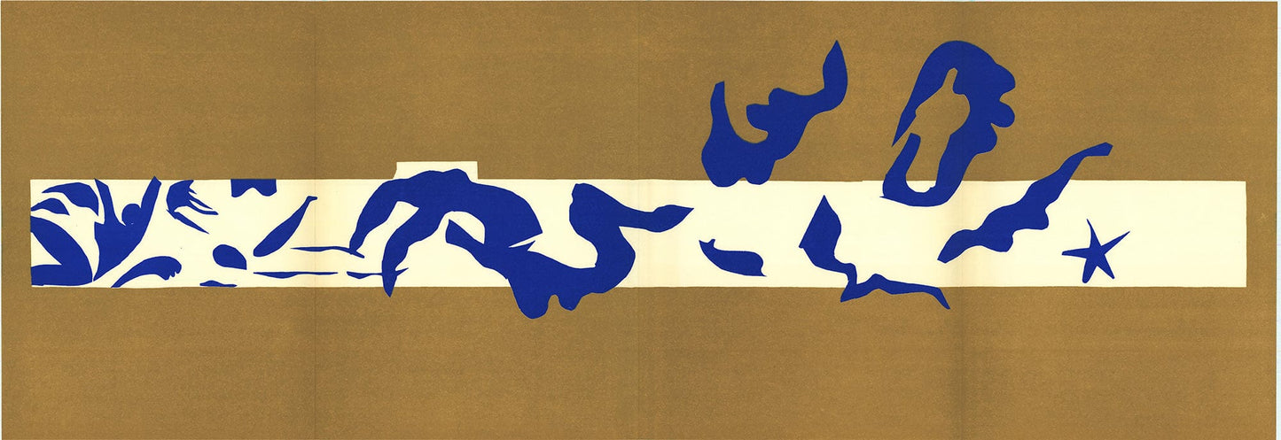 Henri Matisse; La Piscine I ZOOM Verve Lithograph Edition: Vol. 9 No. 35-36
