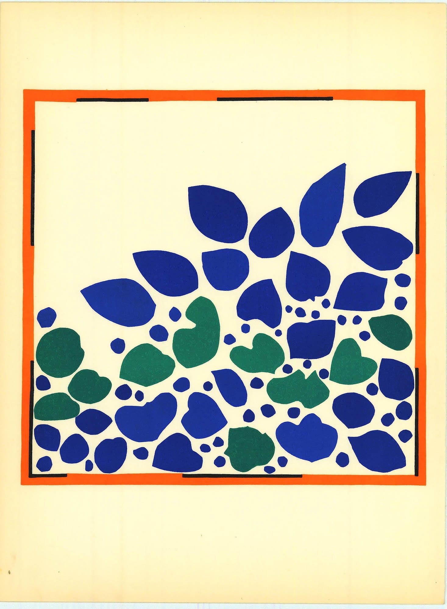 Henri Matisse; Lierre ZOOM Verve Lithograph Edition: Vol. 9 No. 35-36