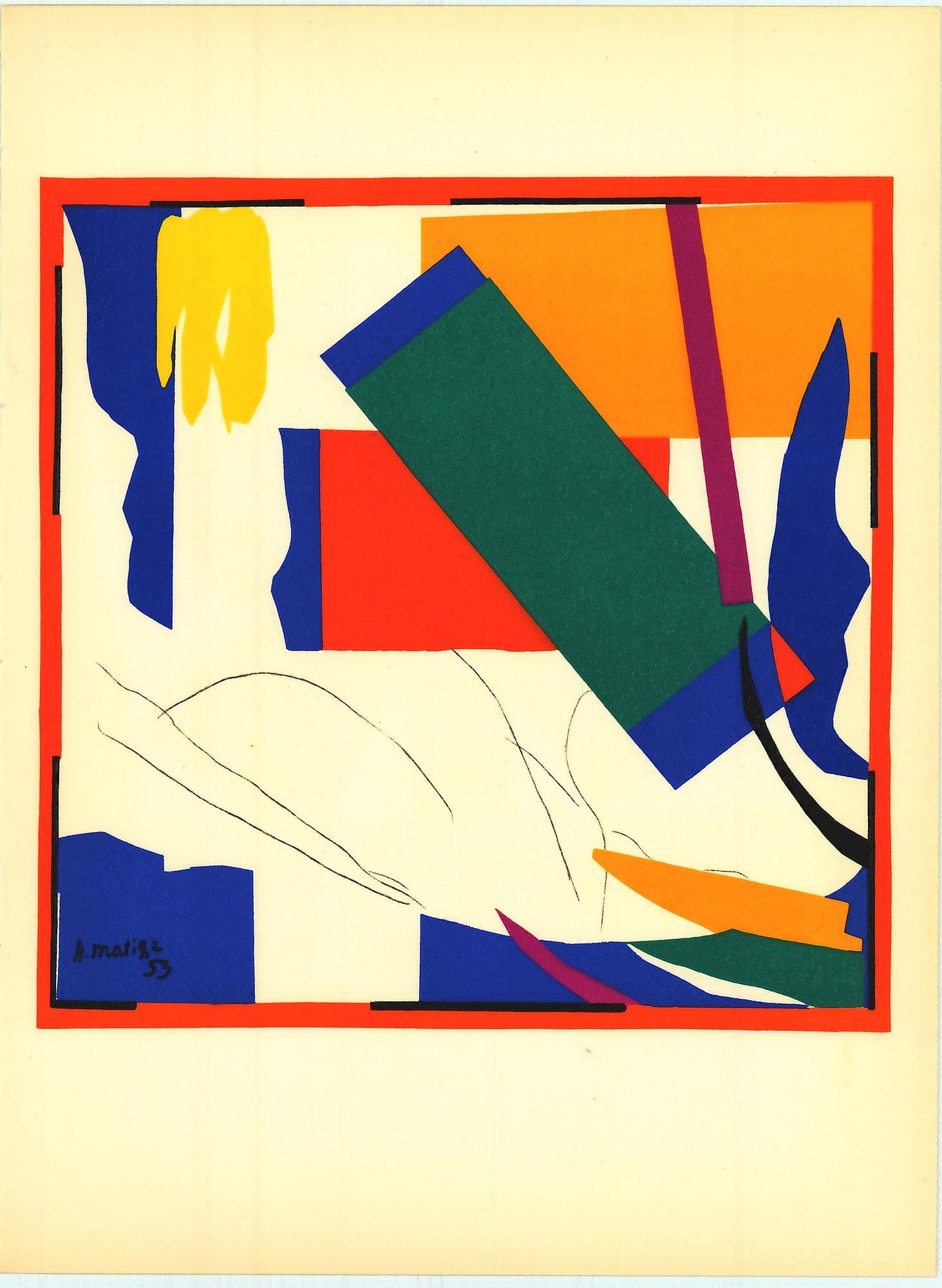 Henri Matisse; Souvenirs d' Oceanie ZOOM Verve Edition: Vol. 9 No. 35-36