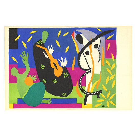 Henri Matisse, "La Tristesse Du Roi" Thumbnail Vol. 8 No. 31 ET 32 verve lithograph