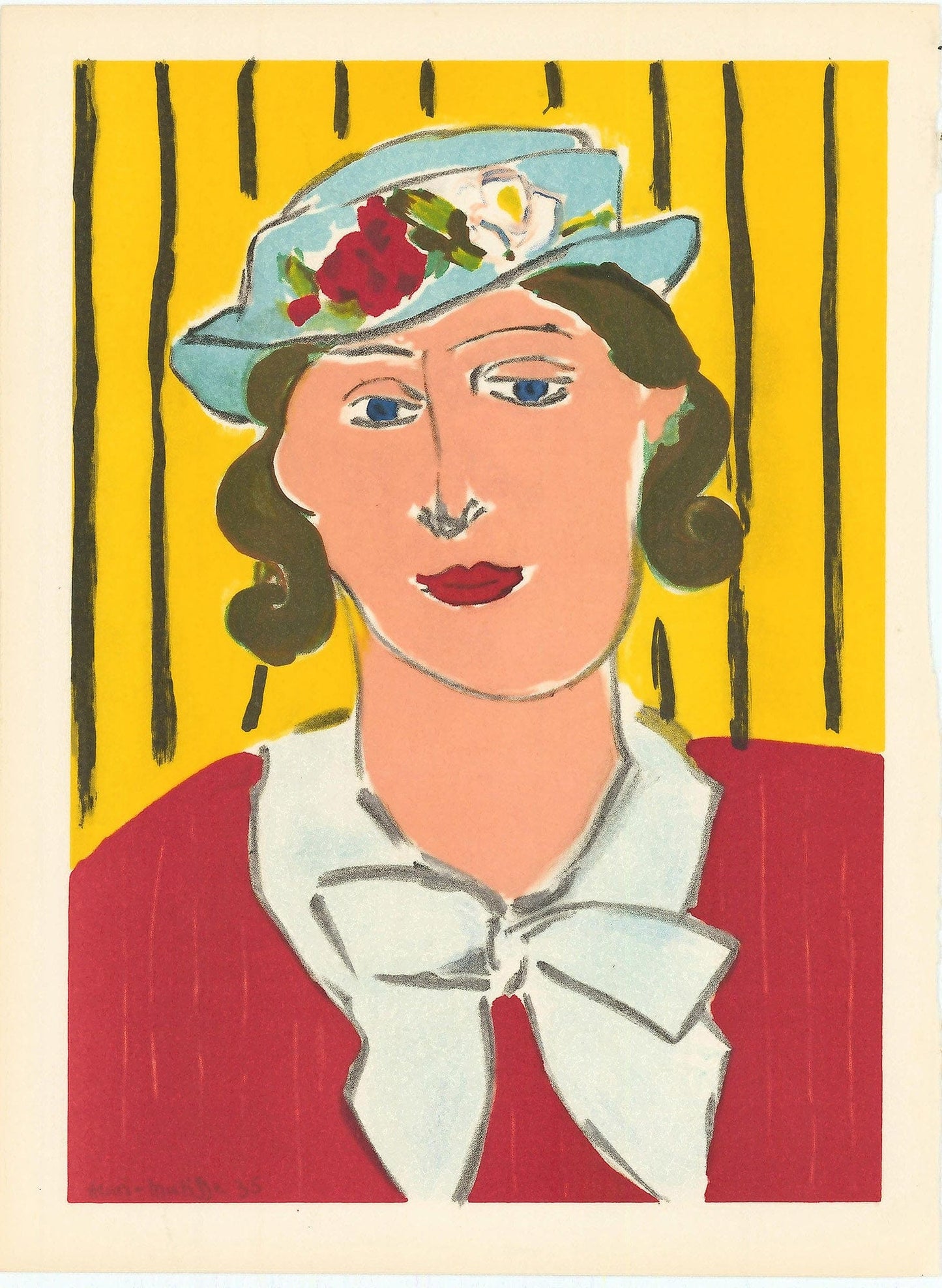 Henri Matisse; Femme au Chapeau ZOOM Verve Edition: Vol. 2 Nos. 5-6