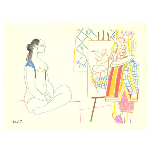 Pablo Picasso "Human Comedy" Verve Edition: Vol. 8 No 29 Thumbnail