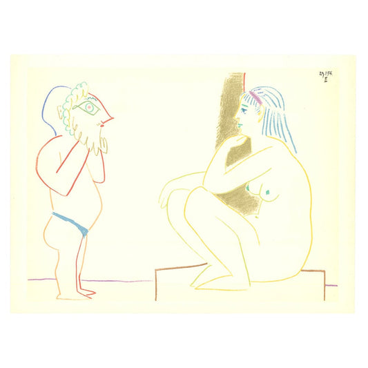 Pablo Picasso "Human Comedy" Verve Edition: Vol. 8 No 29 Thumbnail