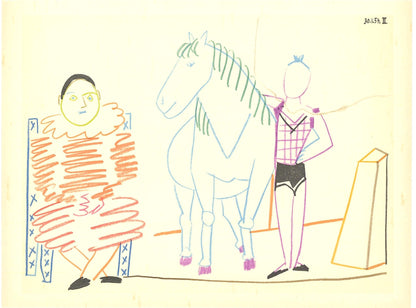 Pablo Picasso "Human Comedy" Verve Edition: Vol. 8 No 29 ZOOM 