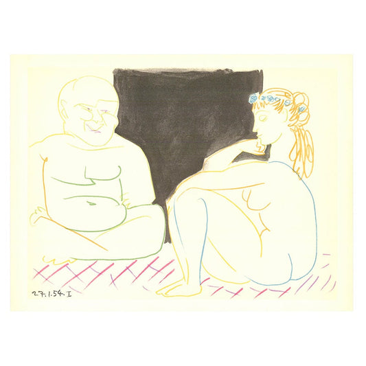 Pablo Picasso "Human Comedy" Verve Edition: Vol. 8 No 29 Thumbnail