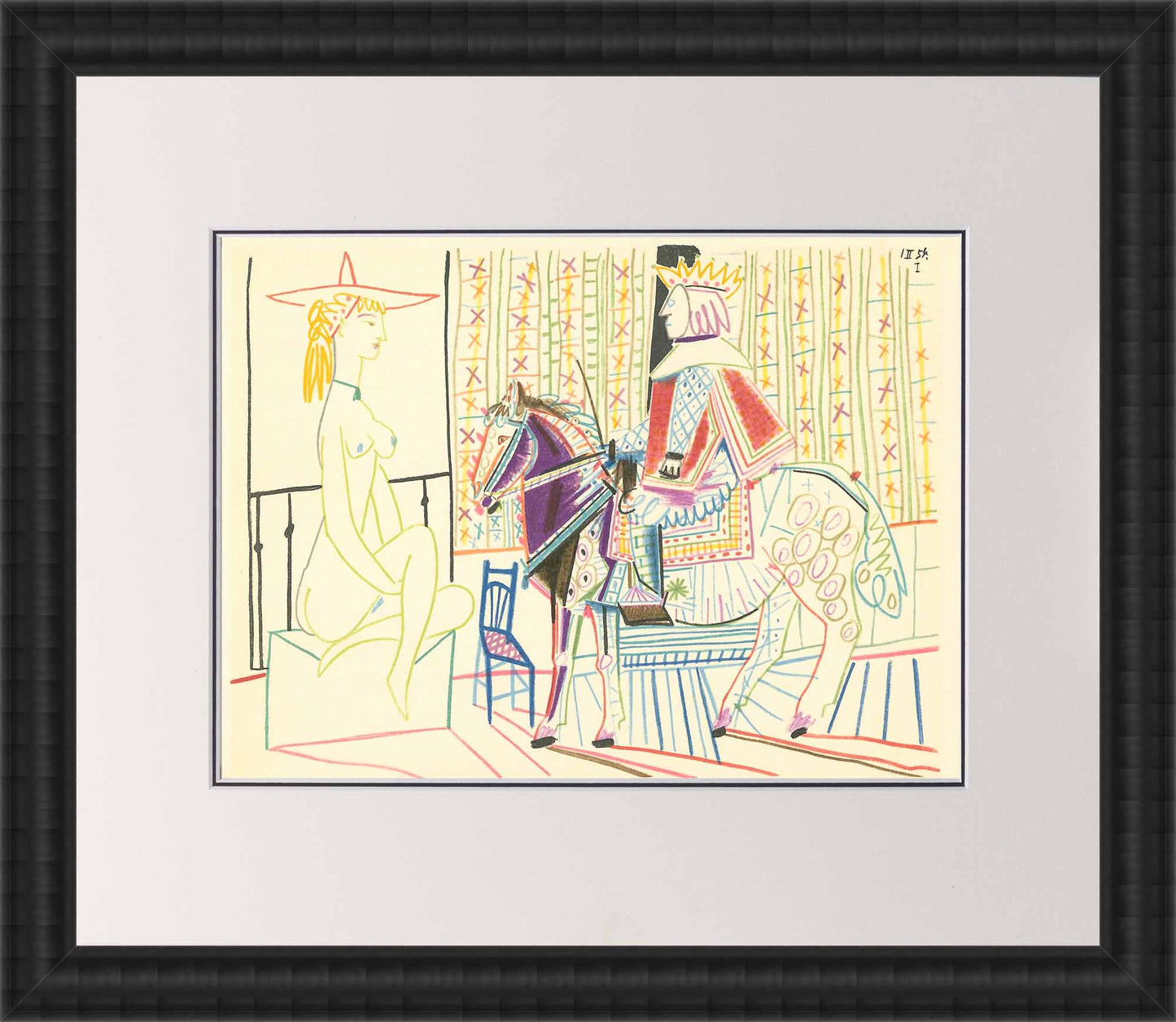 Pablo Picasso "Human Comedy" Verve Edition: Vol. 8 No 29 Frame