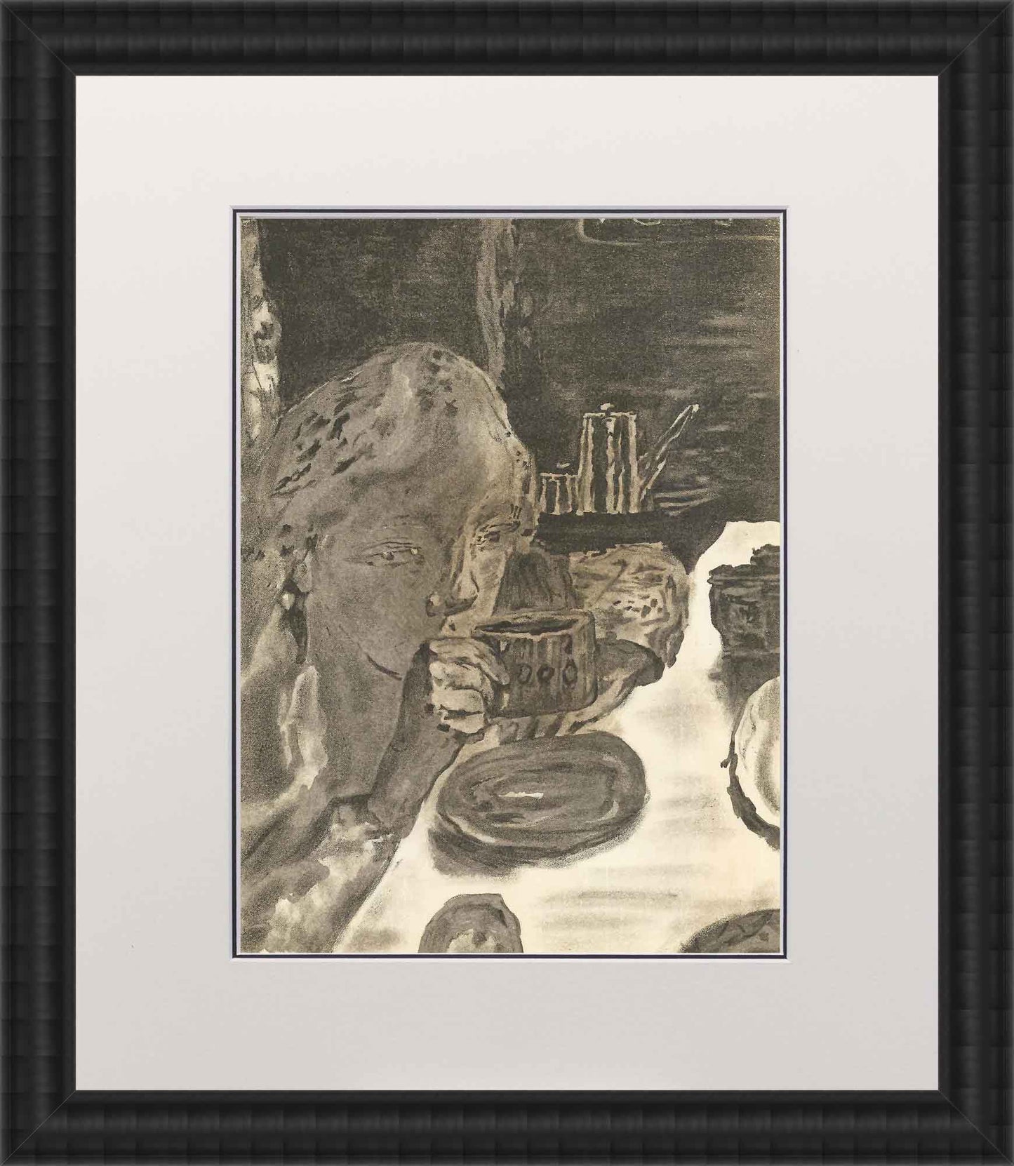 Pierre Bonnard; Le Petit Dejeuner ZOOM Verve Vol. 2 Nos. 5-6 Frame