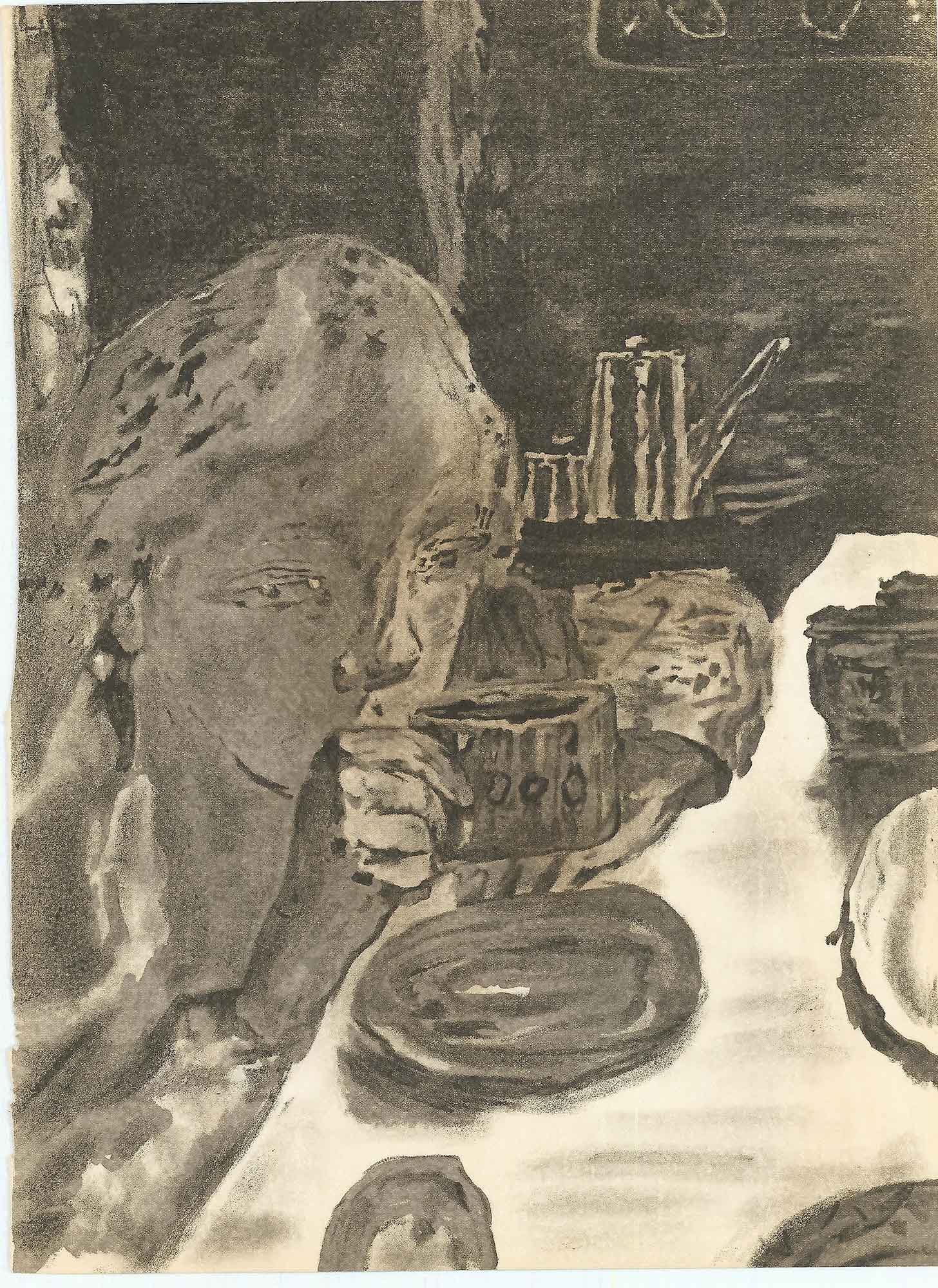 Pierre Bonnard; Le Petit Dejeuner ZOOM Verve Vol. 2 Nos. 5-6