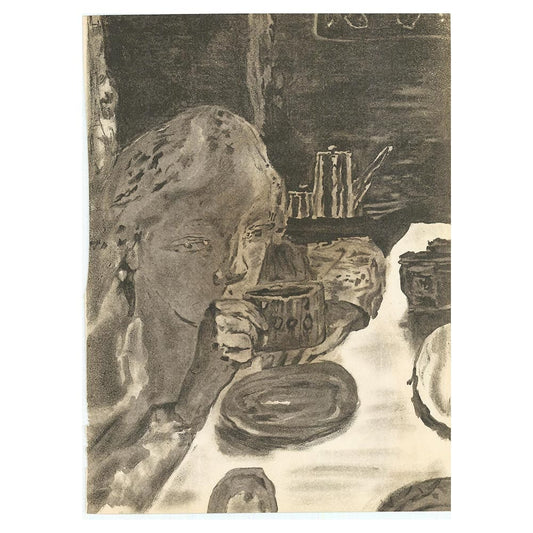 Pierre Bonnard; Le Petit Dejeuner  Thumbnail Verve Vol. 2 Nos. 5-6