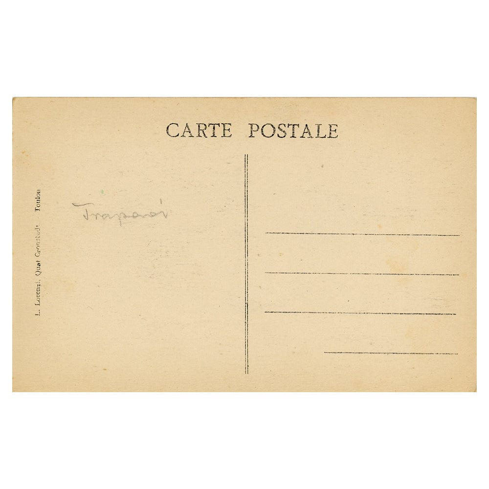 Vintage 1910s FRENCH WWI Postcard - 60 La Garde