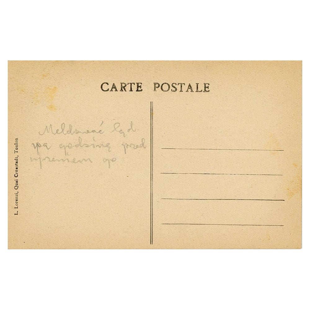 1910s FRENCH WWI Postcard - 99 Avoir signale la terre plus d'une heure avant de l'avoir vue