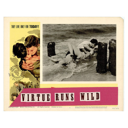 Virtue Runs Wild Movie Lobby Card