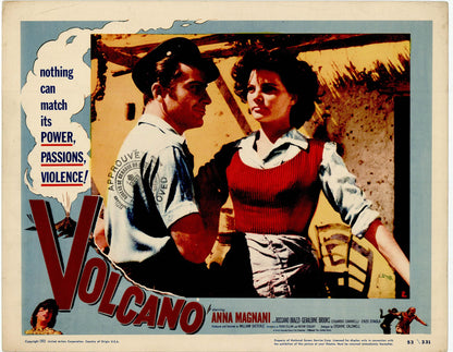 Volcano Movie Lobby Card