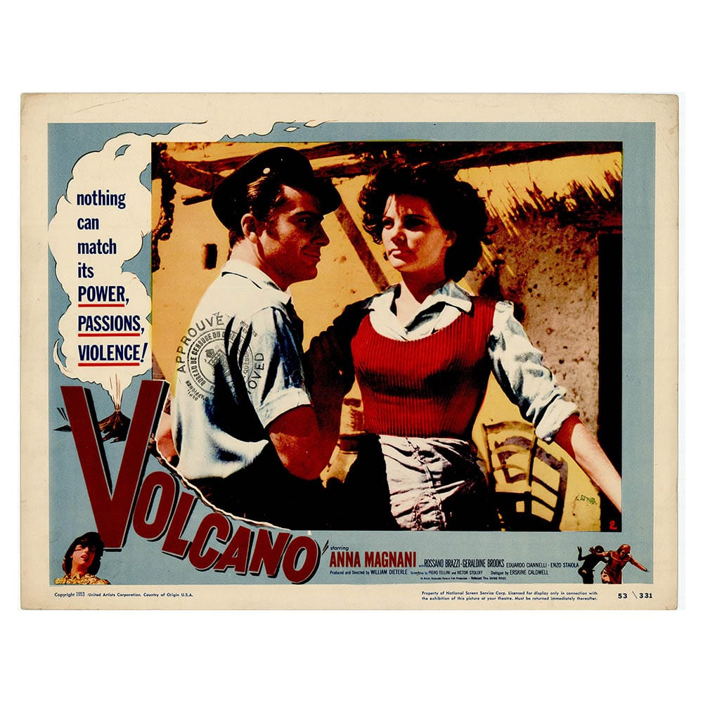 Volcano Movie Lobby Card