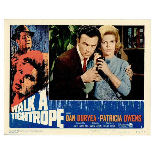 Walk a Tightrope Movie Lobby Card