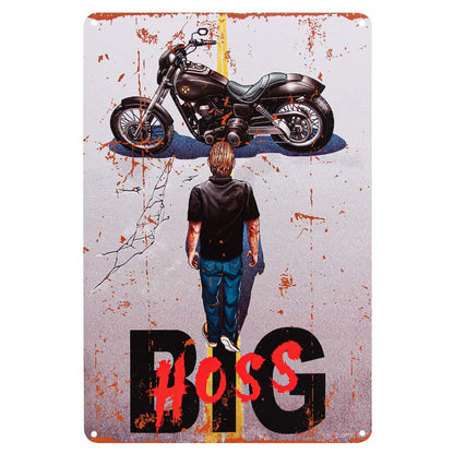 Gold & Silver Pawn Shop Metal Tin Sign Wall Art Gold & Silver Pawn Shop Big Hoss