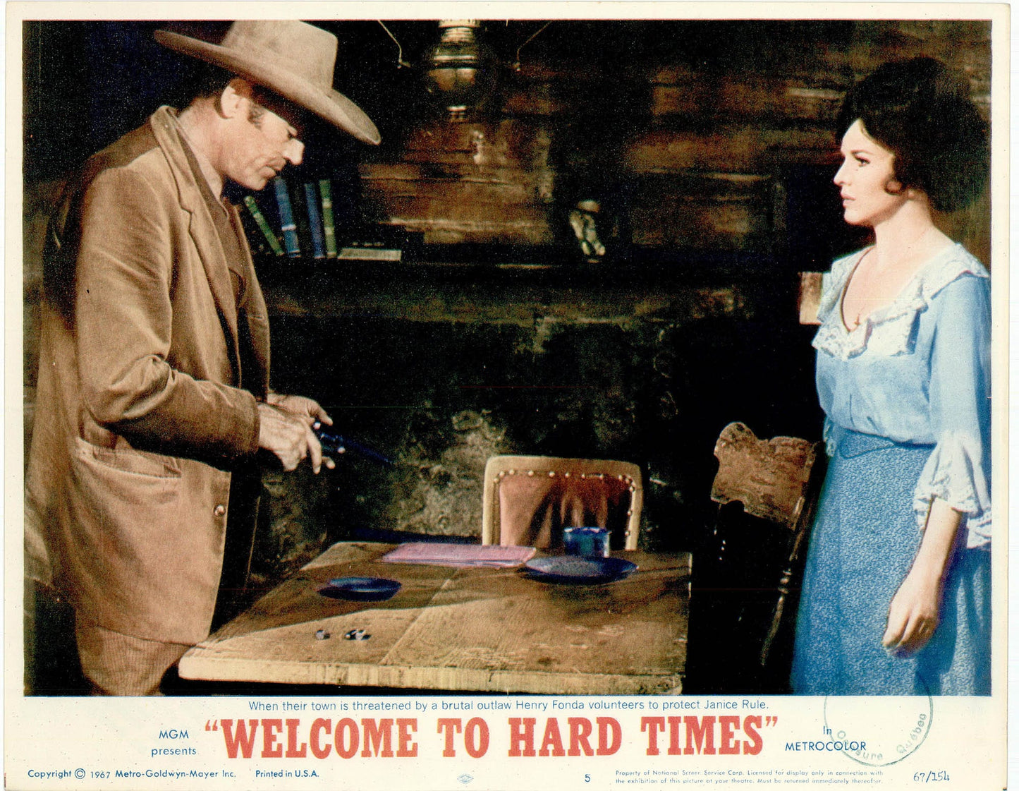 Welcome to Hard Times Movie Lobby Card