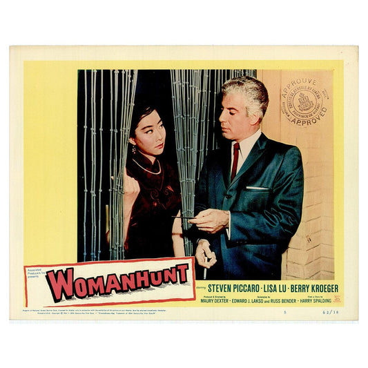 Womanhunt Movie Lobby Card