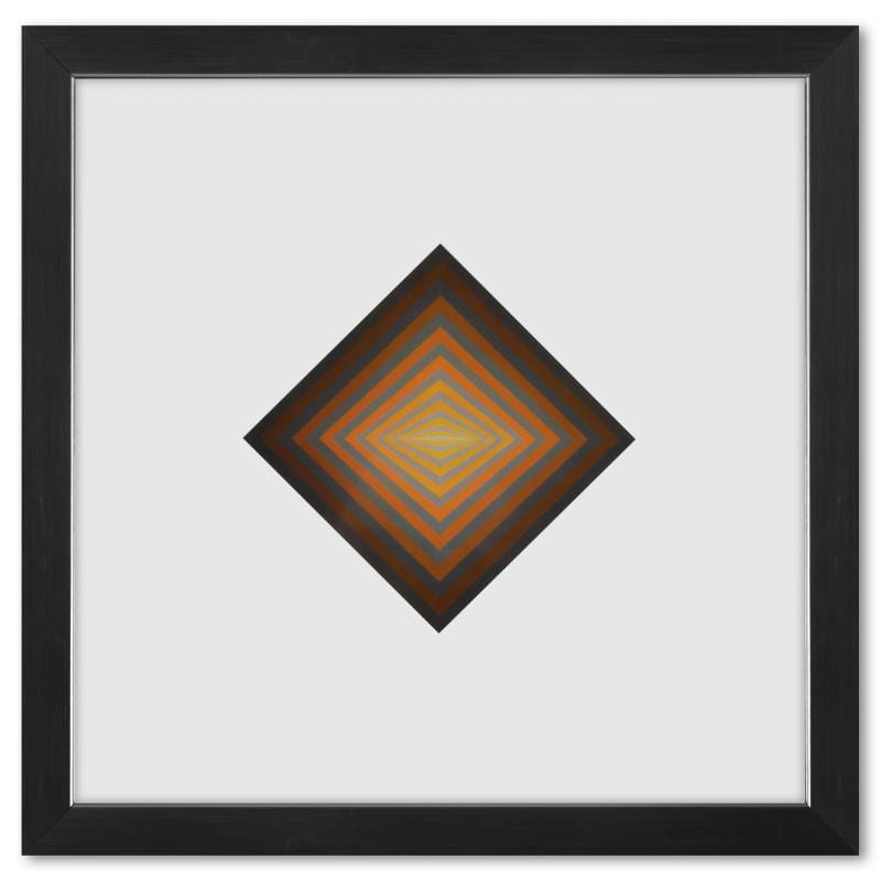 Vasarely; Rhombus - C et Rhombus de la serie Vonal (Diptych)