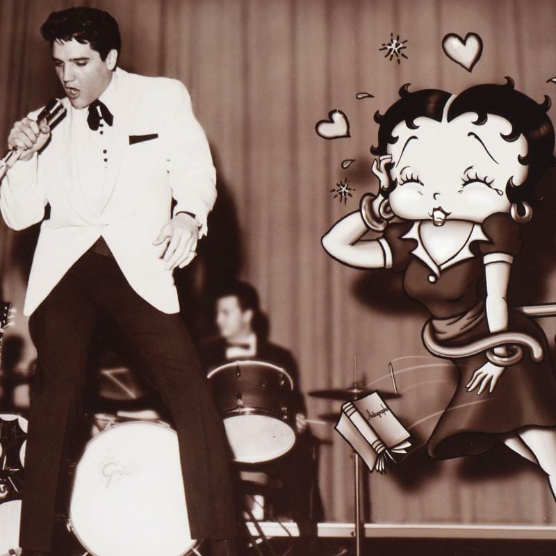 King Features; Starstruck Betty (with Elvis)