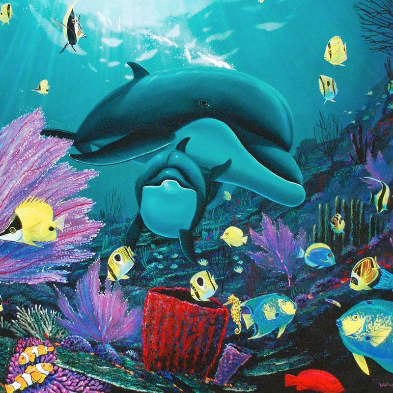 ワイランド/Robert Wyland チルドレンオブザシー 46/250 s-l400.jpg