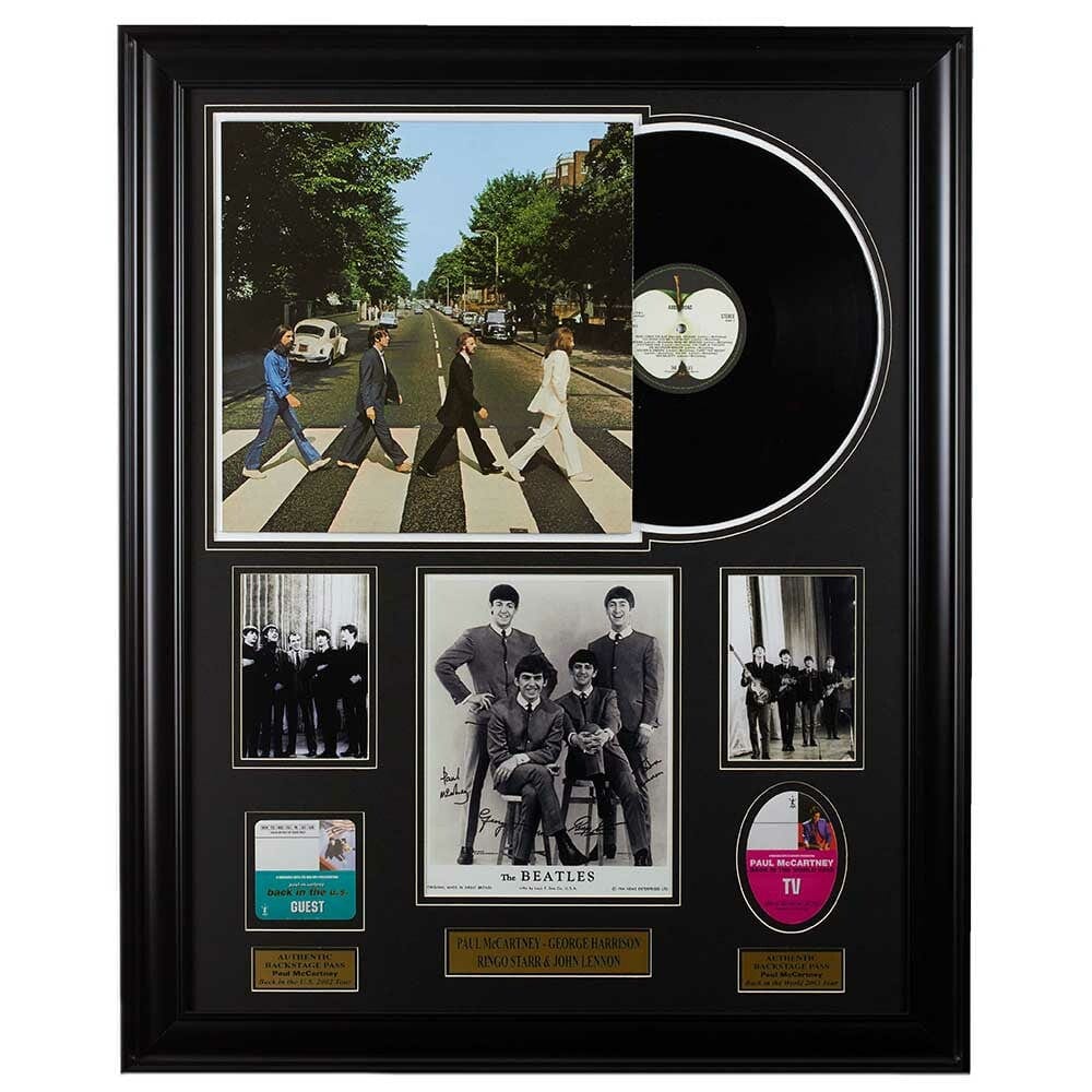 the beatles, beatles, Paul McCartney, John Lennon, Ringo Starr, George Harrison, rock, music, Abbey Road, backstage pass