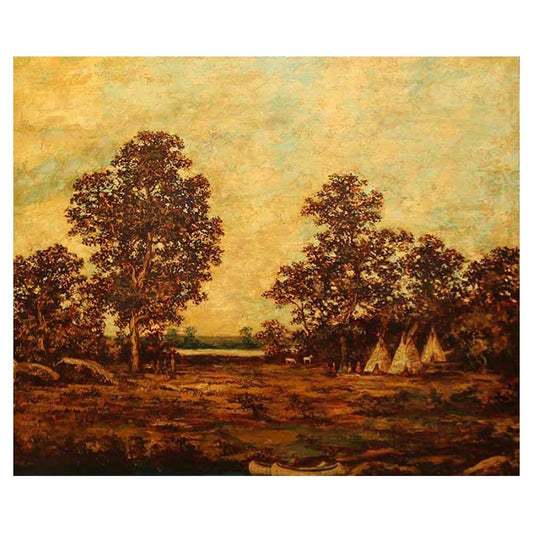 Ralph Albert Blakelock;Indian Encampment