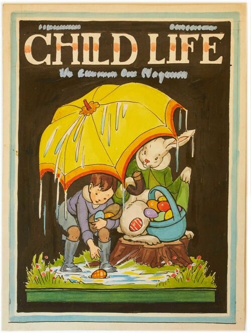 Child Life Original Magazine Proof 8 ca. 1940s