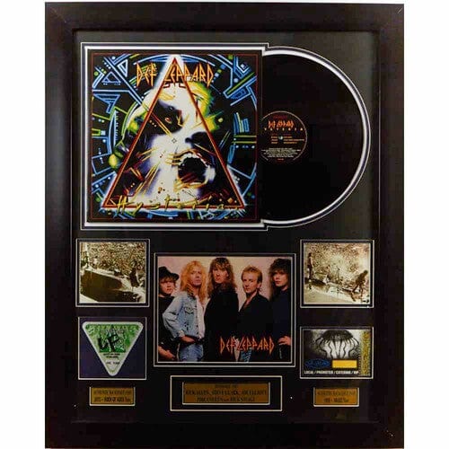 Def Leppard Record & Backstage Pass Memorabilia