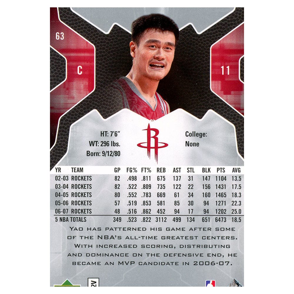 Yao Ming - Upper Deck Trading Card