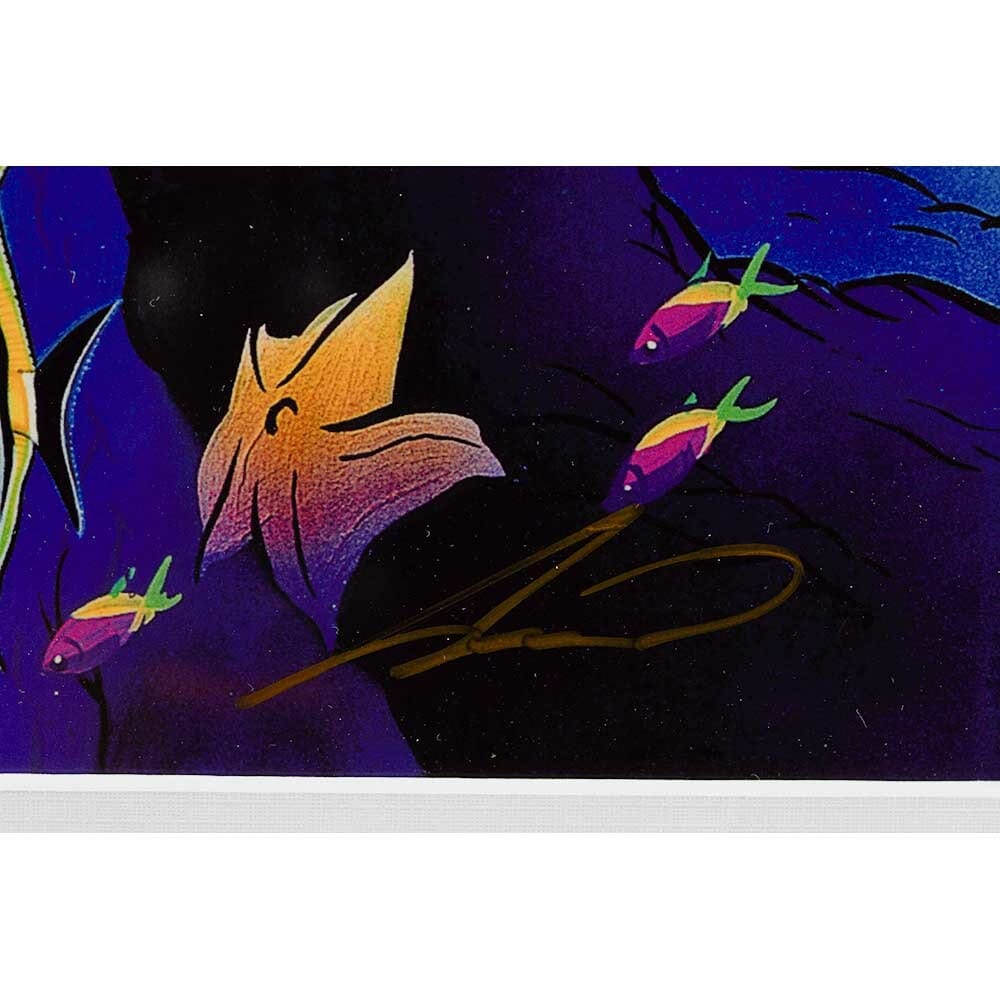 Christian Riese Lassen; Under the Sea (unframed) – Gold & Silver