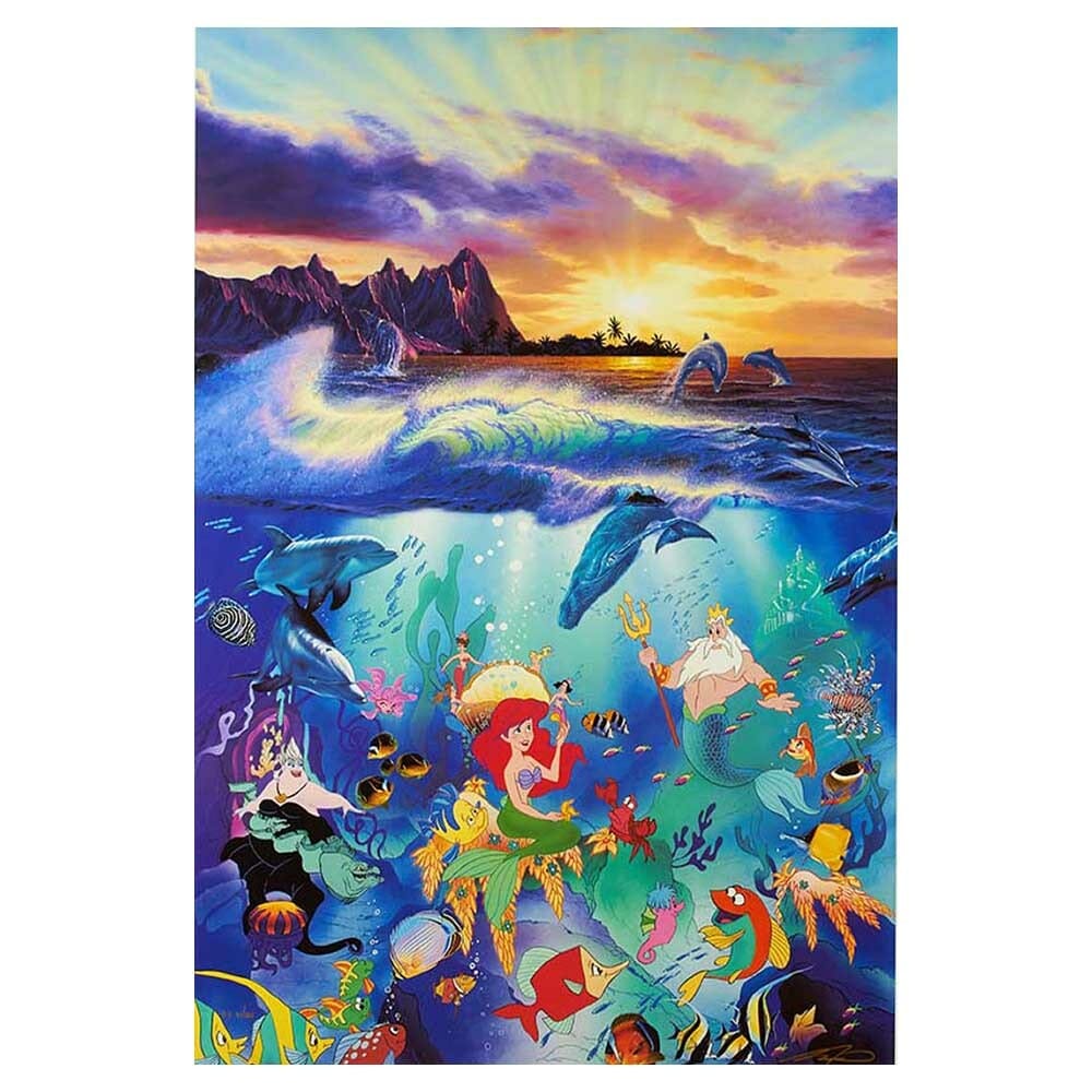 Christian Riese Lassen; Under the Sea (unframed)