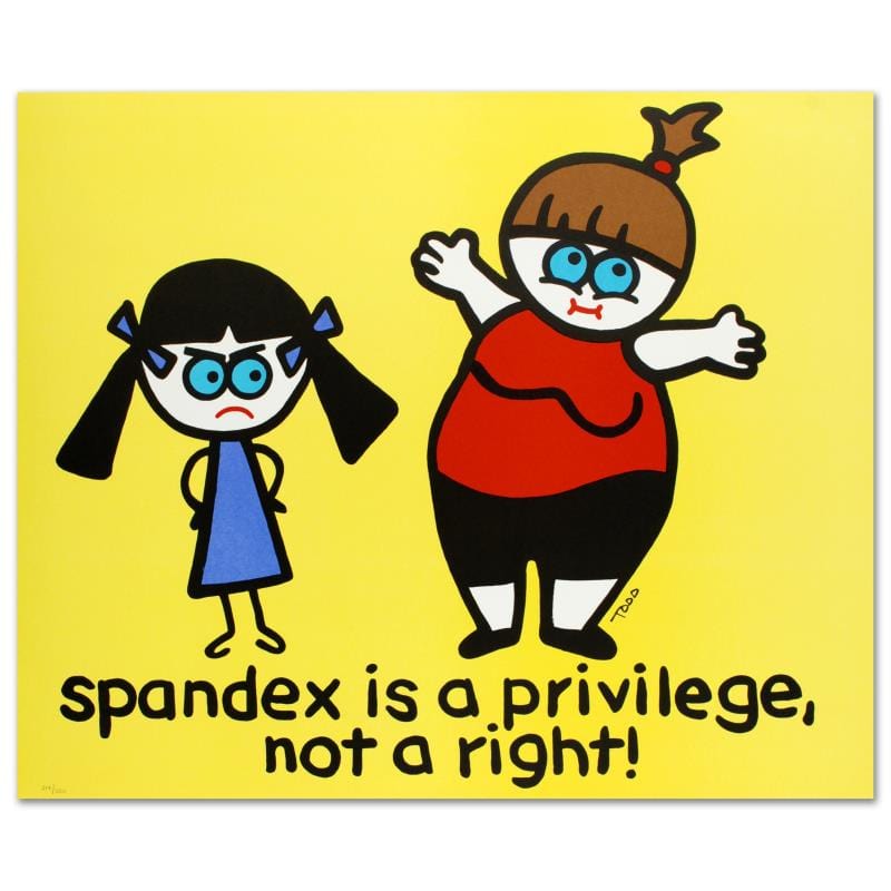 Todd Goldman; Spandex Is a Privilege, Not a Right