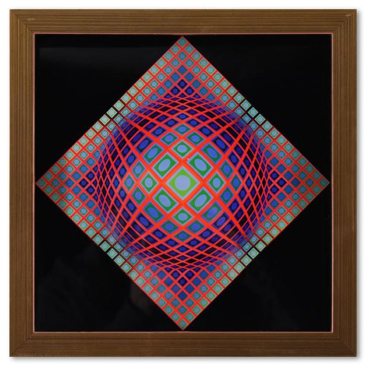 Vasarely; Vega - 201 de la serie Vega