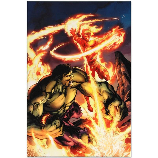 Marvel Art; Incredible Hulk & The Human Torch: From the Marvel Vault #1