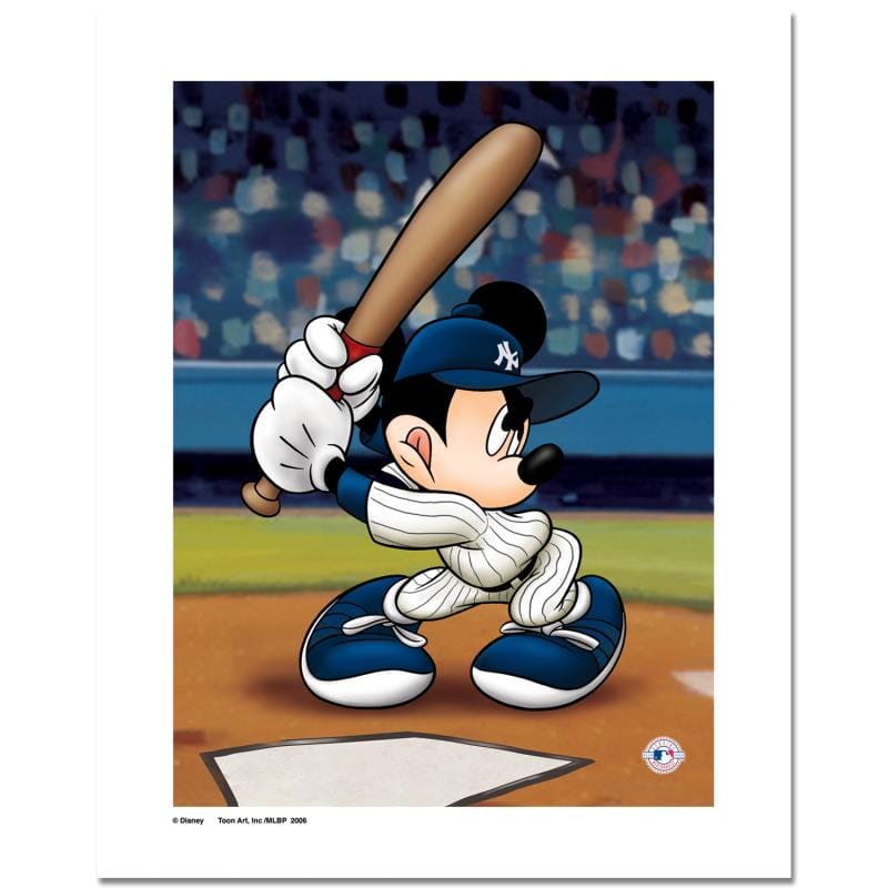 Disney; Mickey at the Plate