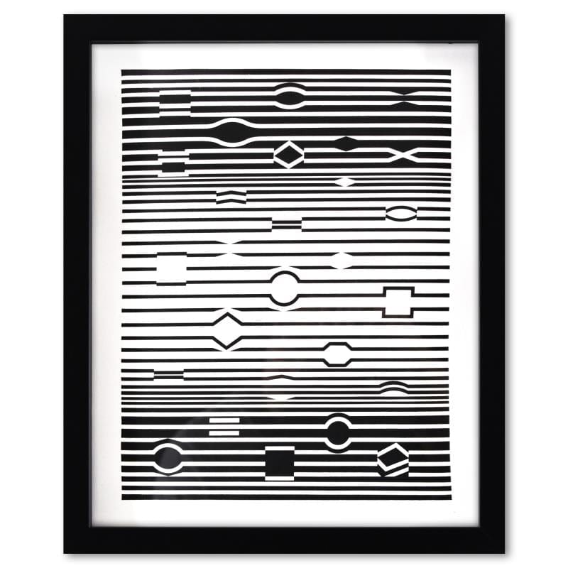 Vasarely; Markab de la serie Ondulatoires