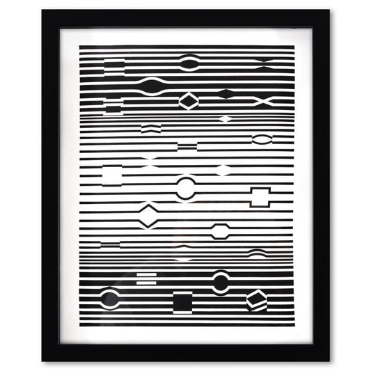 Vasarely; Markab de la serie Ondulatoires