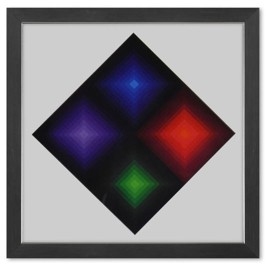 Vasarely; Arcturus - II de la serie Folklore Planetaire