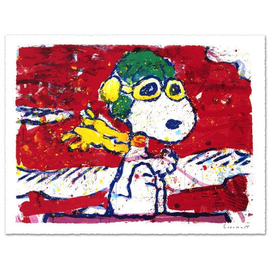 Tom Everhart; Low Fat Meal Over Santa Monica