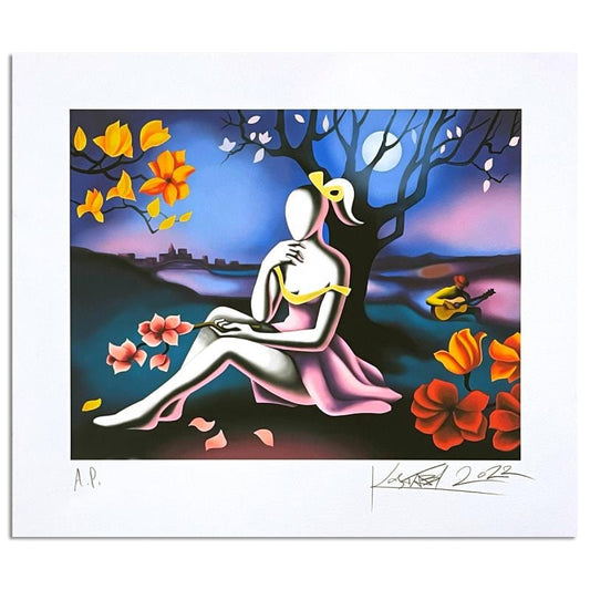 Mark Kostabi; Moonlight and Magnolia