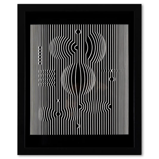 Vasarely; Manipur de la serie Ondulatoires